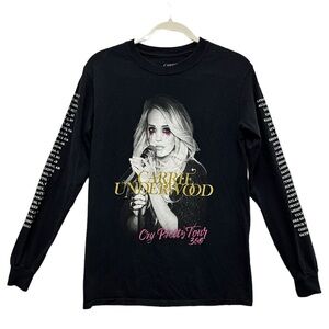 Carrie Underwood Cry Pretty Tour Long Sleeve concert T shirt. Small. Worn once!